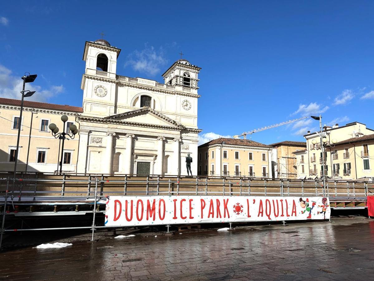 Dimora Del Sole - Intero Appartamento LʼAquila Exteriér fotografie